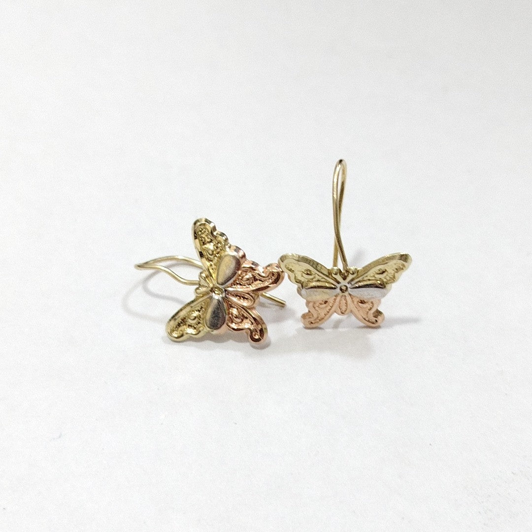 ARETES PAR ORO 14 K 0.8 GRMS (SEMINUEVO)