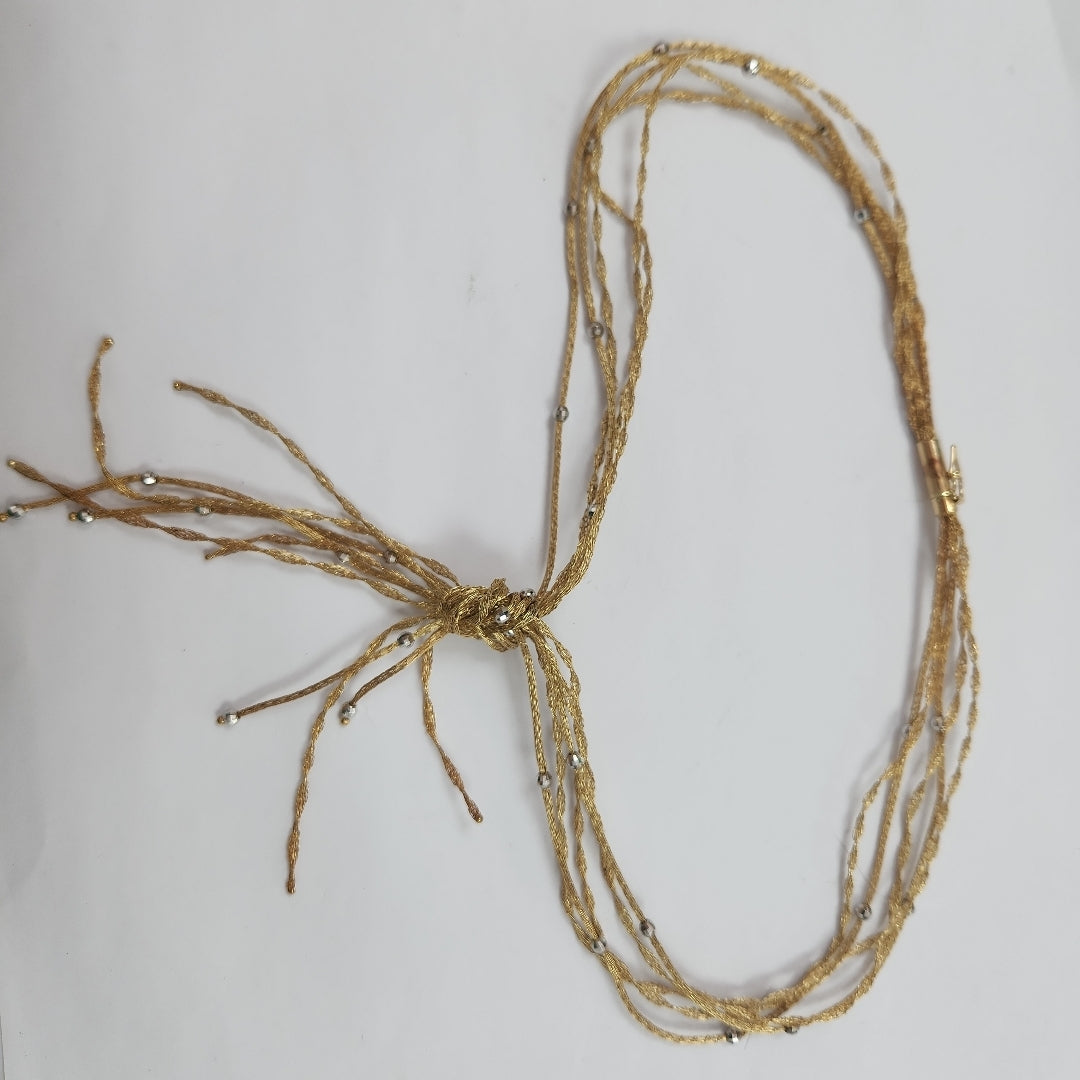 GARGANTILLA ORO, ORO PLATINO 14 K 18.5 GRMS (SEMINUEVO)