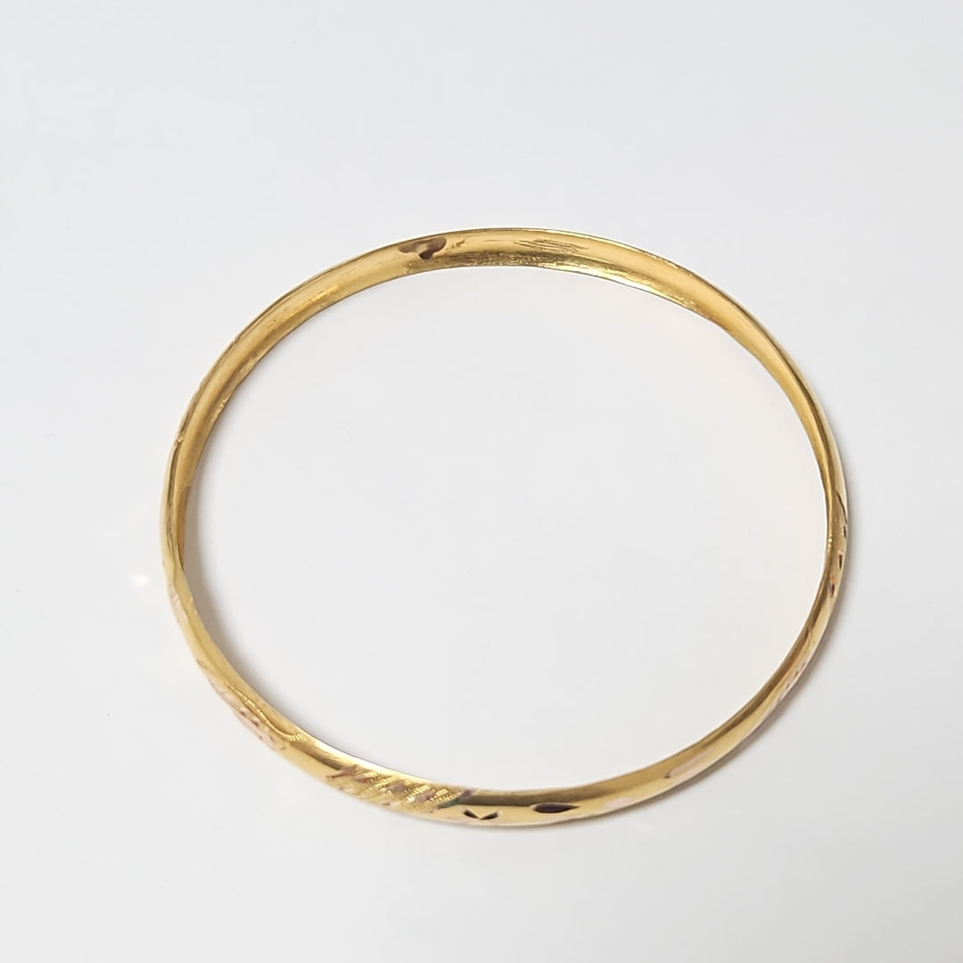 PULSERA RIGIDA ORO 10 K 6,30 GRMS (SEMINUEVO)