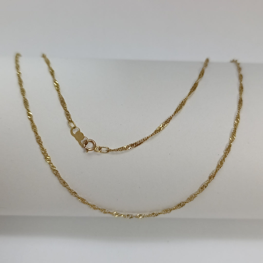 CADENA ORO 10 K 2,50 GRMS (SEMINUEVO)