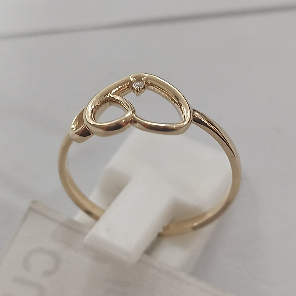 ANILLOS DAMA ORO 14K 2 (NUEVO)
