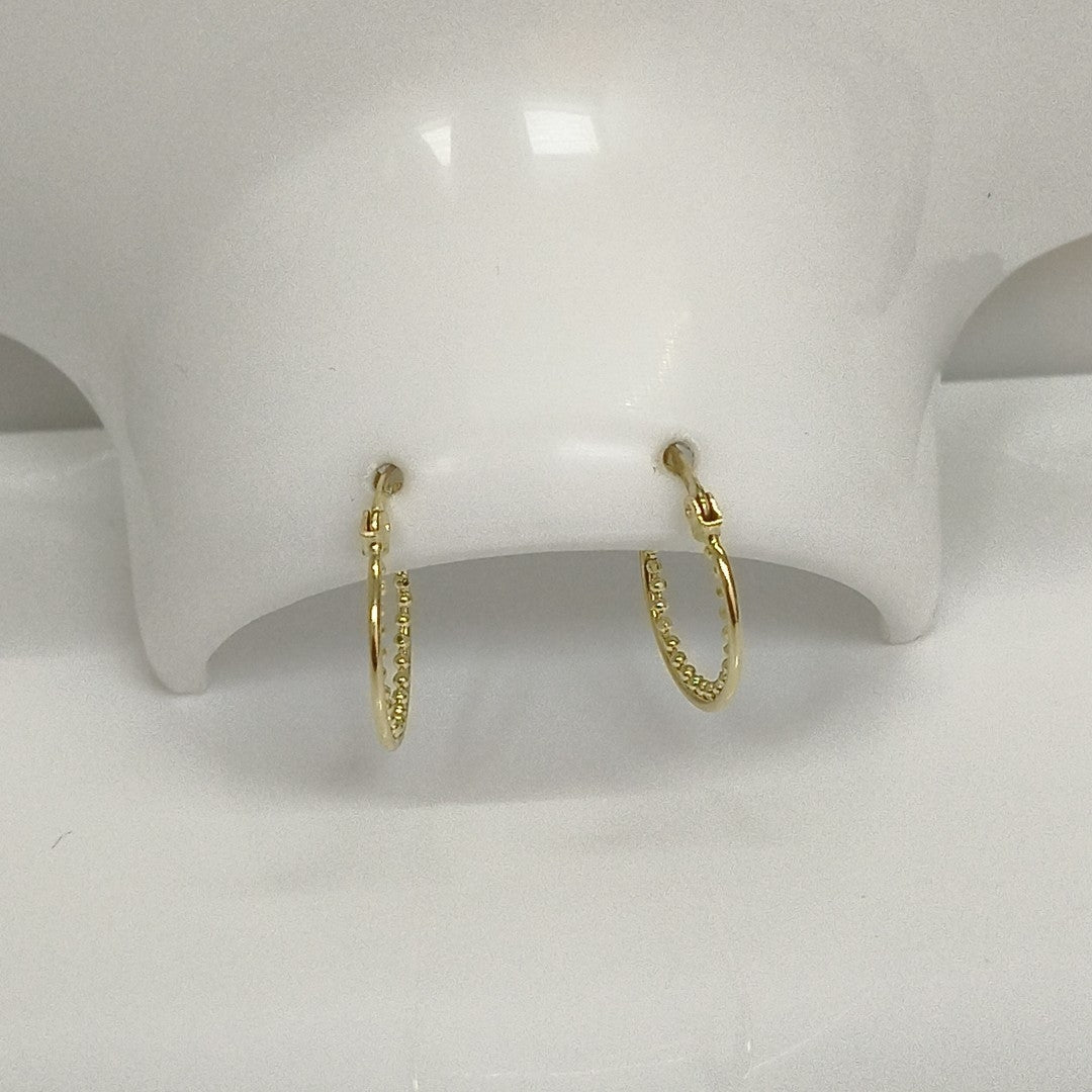 ARRACADAS ORO 14K 1.6 (NUEVO)