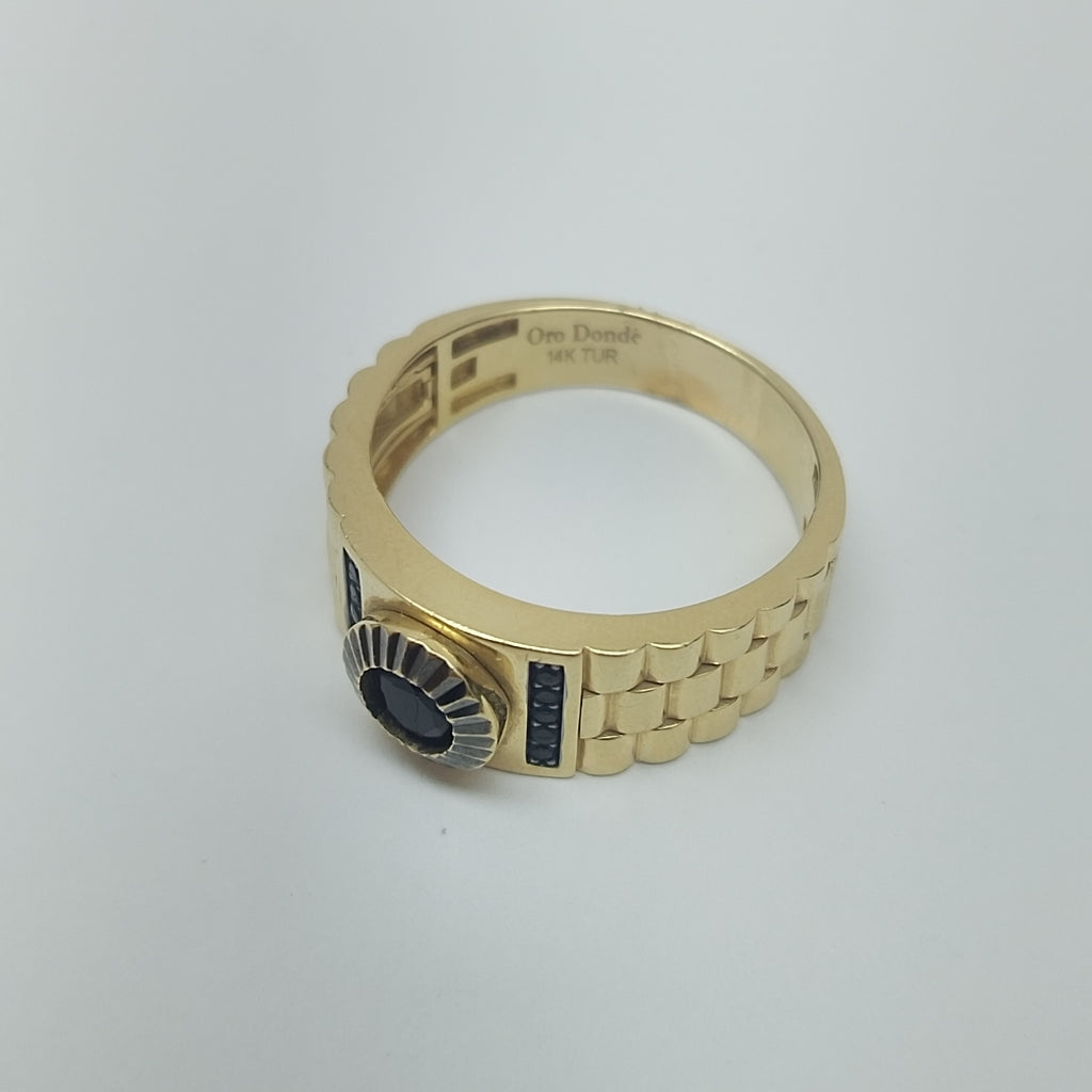 ANILLO ORO 14 K 6.8 GRMS (SEMINUEVO)