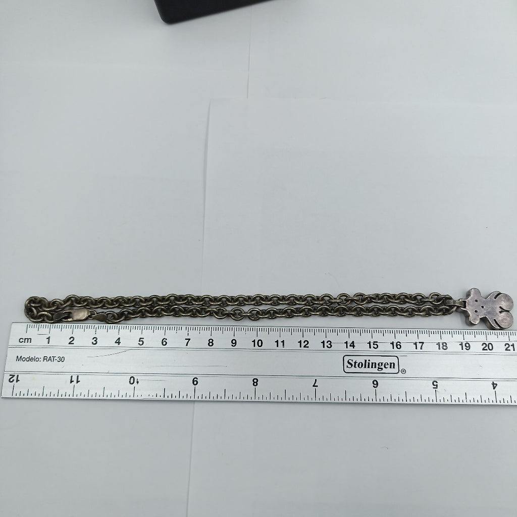 CADENA, DIJE PLATA 35.4 GRMS (SEMINUEVO)
