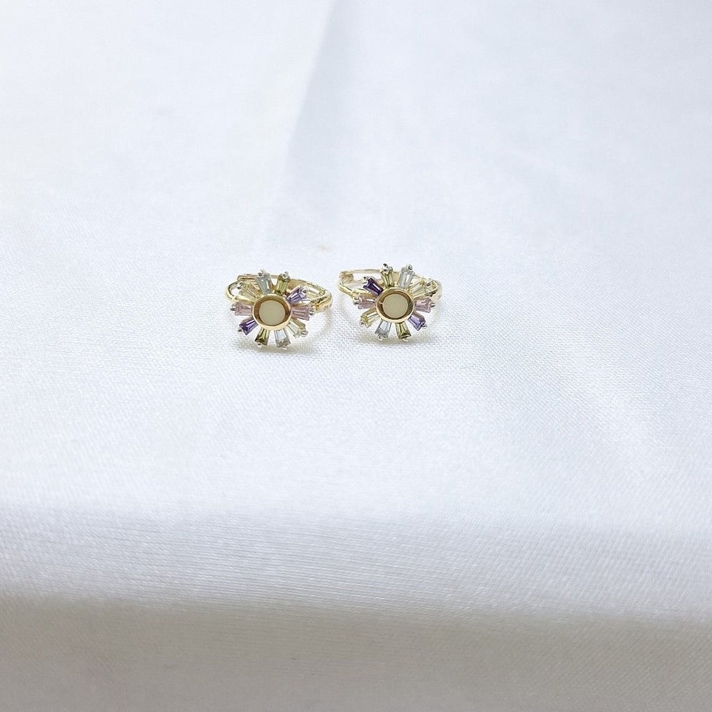 ARETES PAR ORO 14 K 1,70 GRMS (SEMINUEVO)