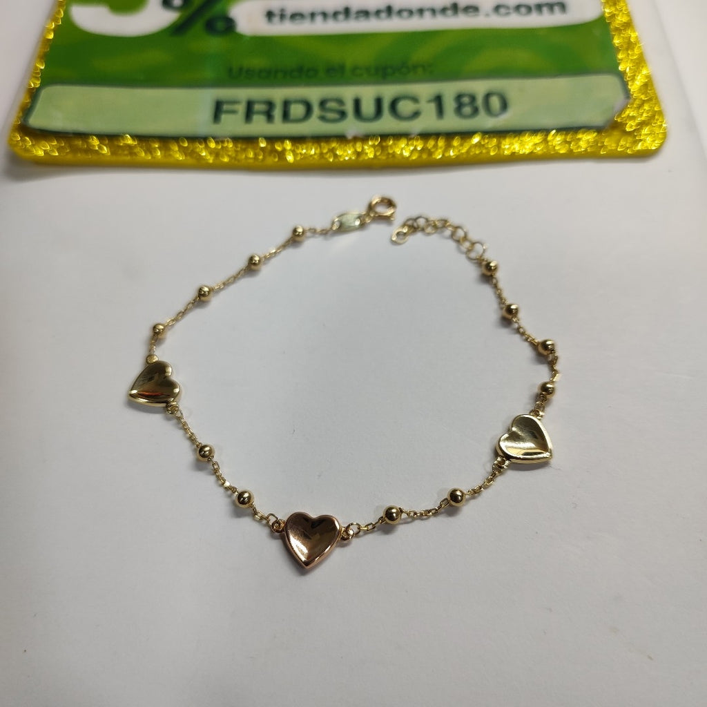 PULSERAS DAMA ORO 14K 2 (NUEVO)