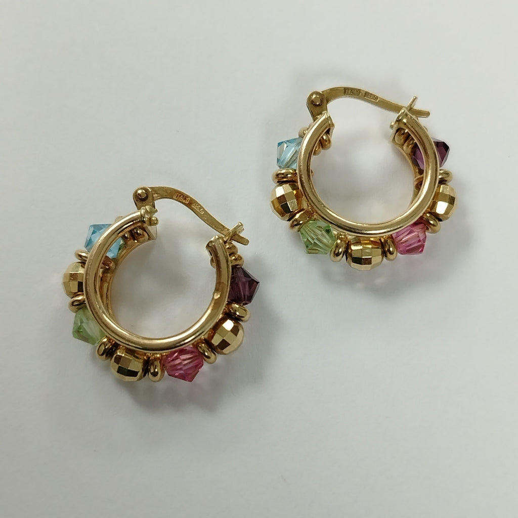 ARETES PAR ORO 10 K 5,00 GRMS (SEMINUEVO)
