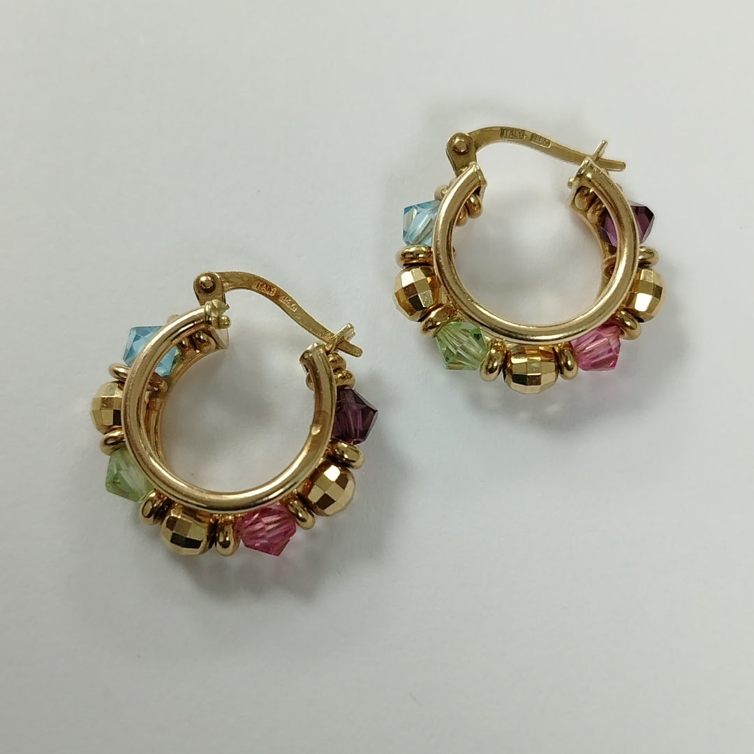 ARETES PAR ORO 10 K 5,00 GRMS (SEMINUEVO)