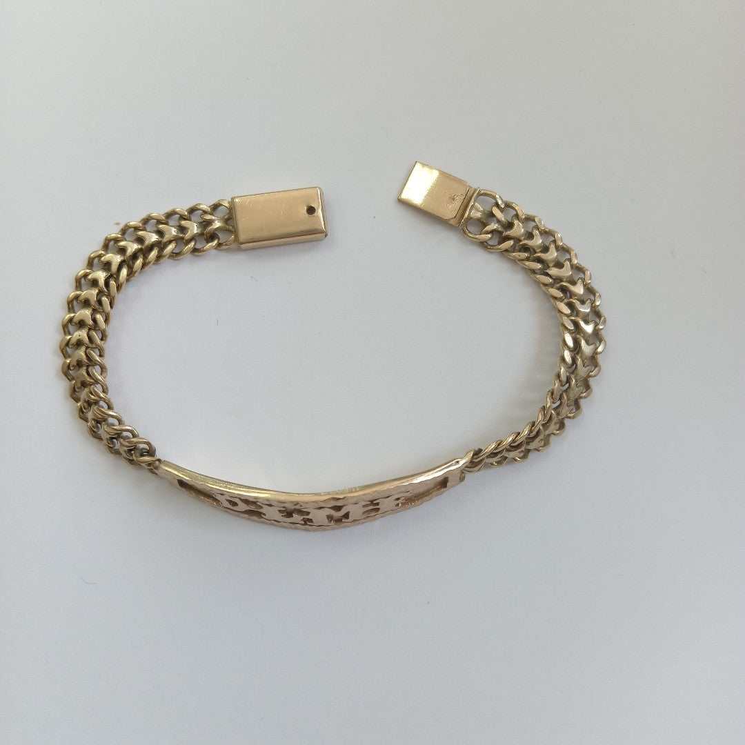 ESCLAVA ORO 10 K 13 GRMS (SEMINUEVO)