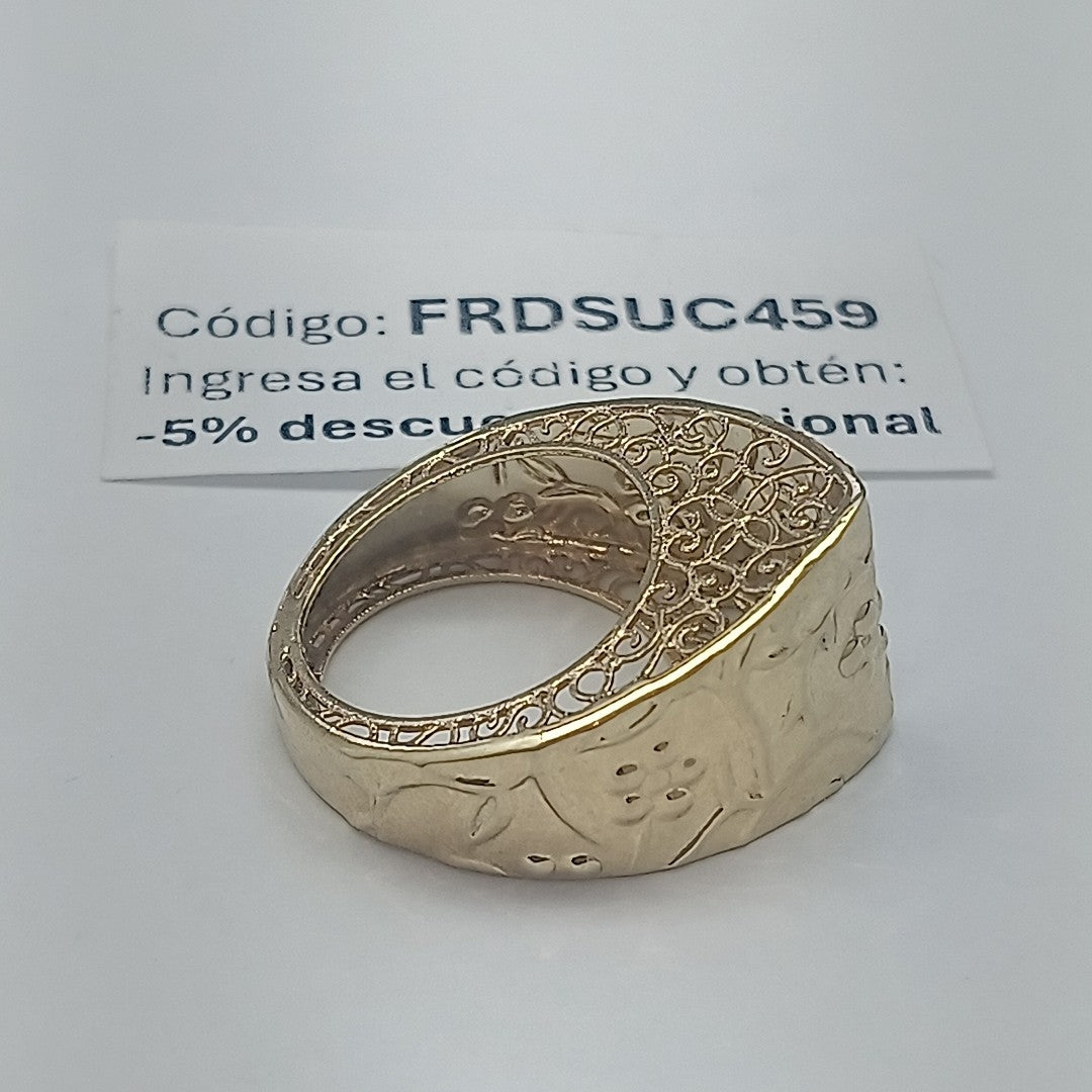 ANILLO ORO 14 K 3,90 GRMS (SEMINUEVO)