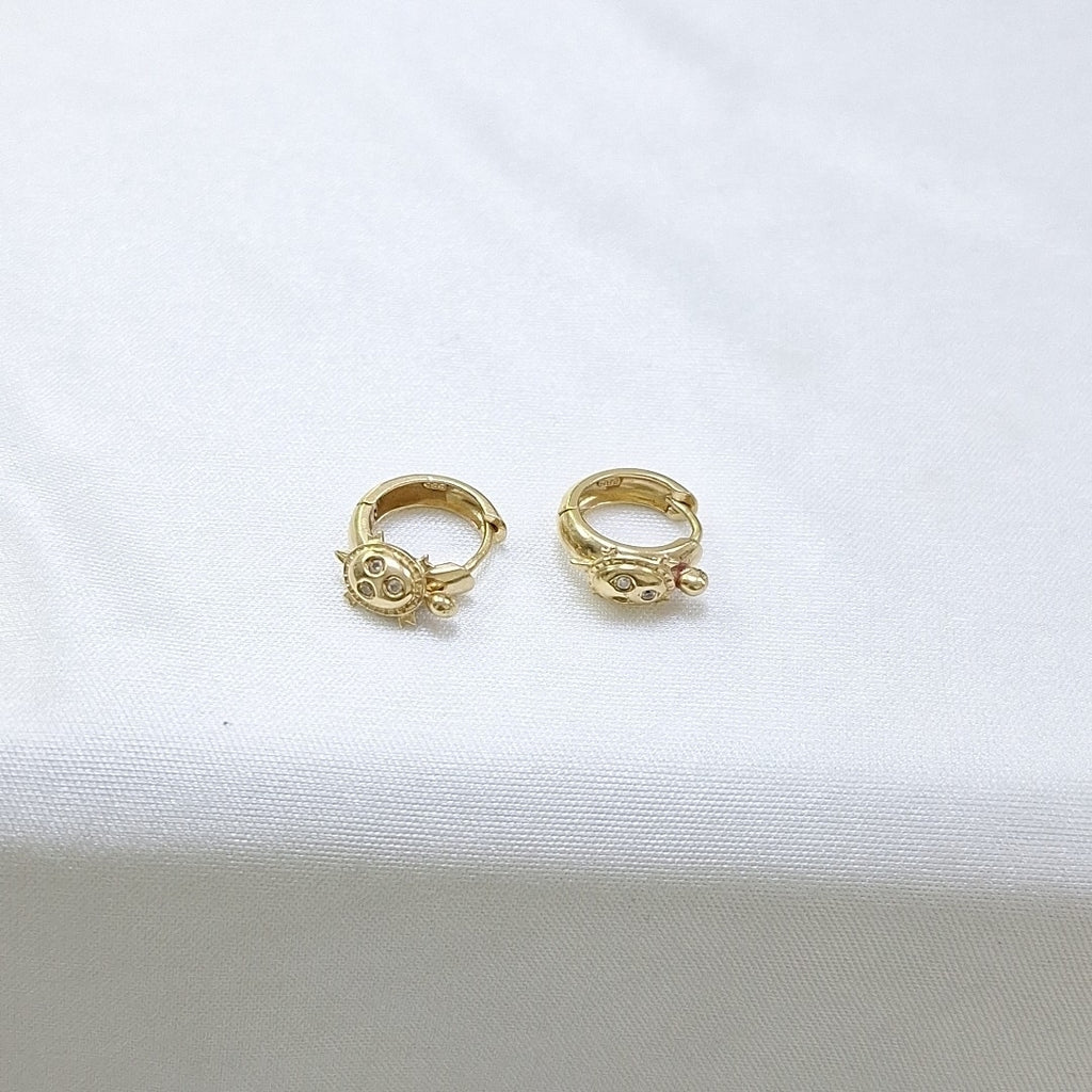 ARRACADAS PAR ORO 14 K 2.3 GRMS (SEMINUEVO)