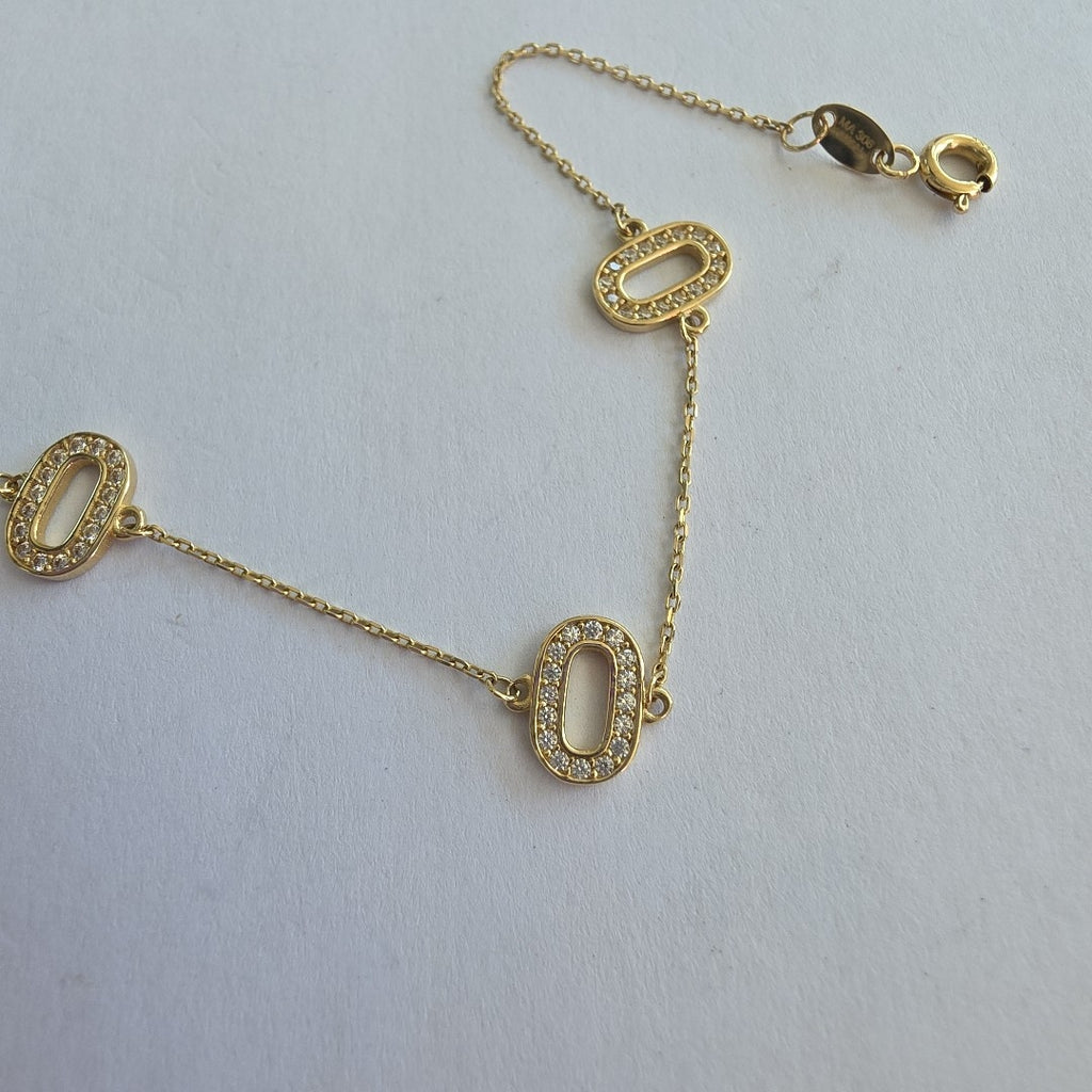 PULSERAS DAMA ORO 14K 1.6 (NUEVO)
