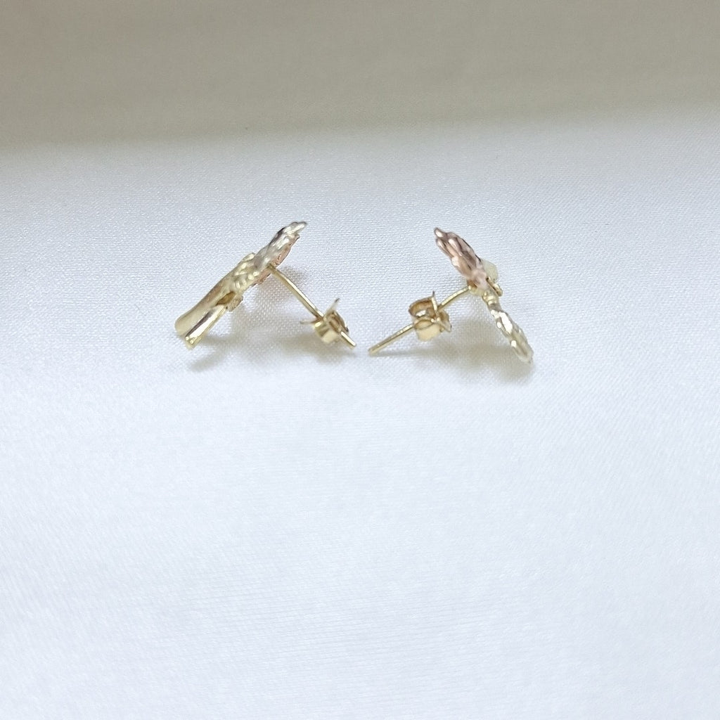 ARETES PAR ORO 14 K 2,00 GRMS (SEMINUEVO)