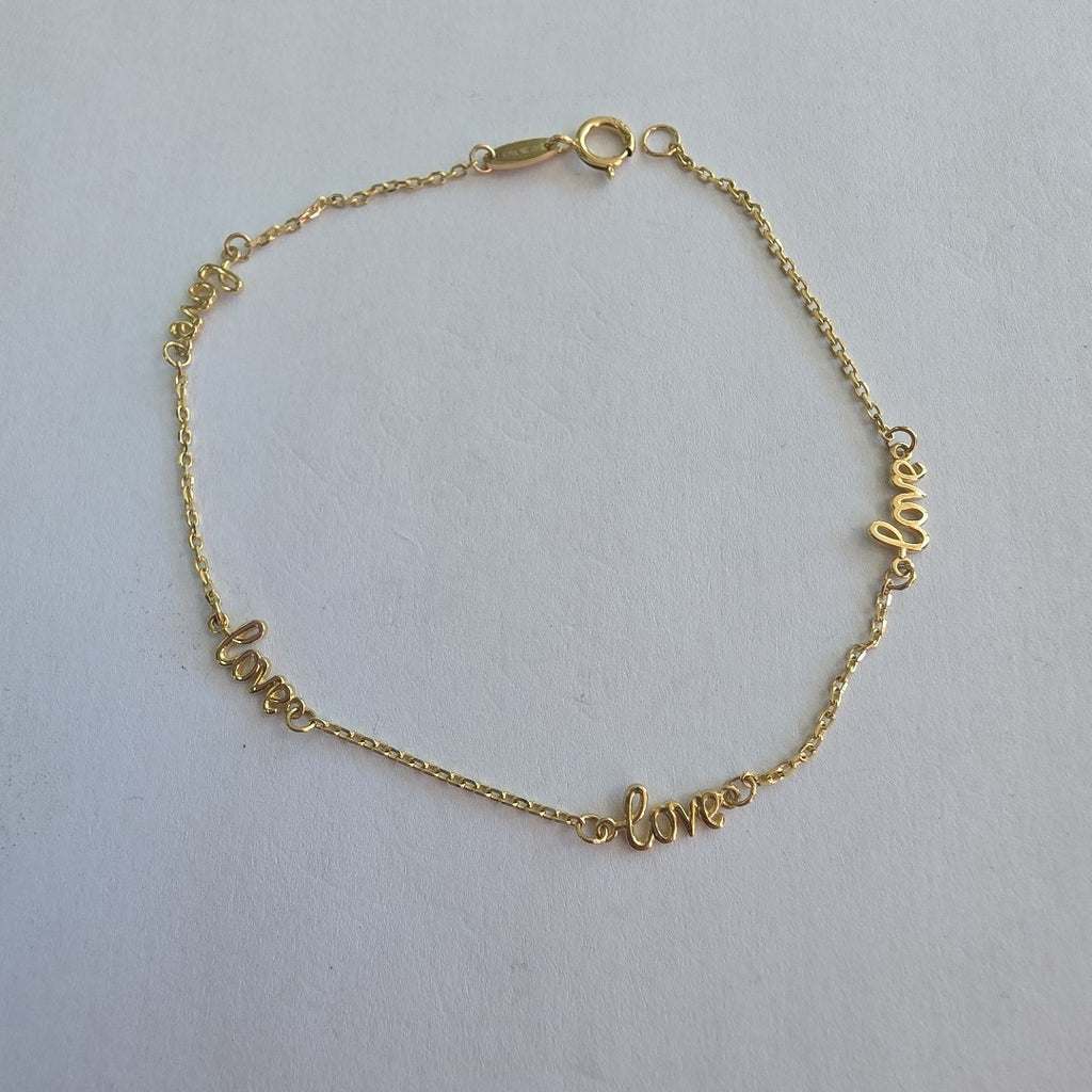 PULSERAS DAMA ORO 14K 1.1 (NUEVO)