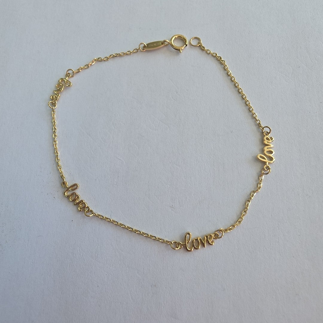 PULSERAS DAMA ORO 14K 1.1 (NUEVO)