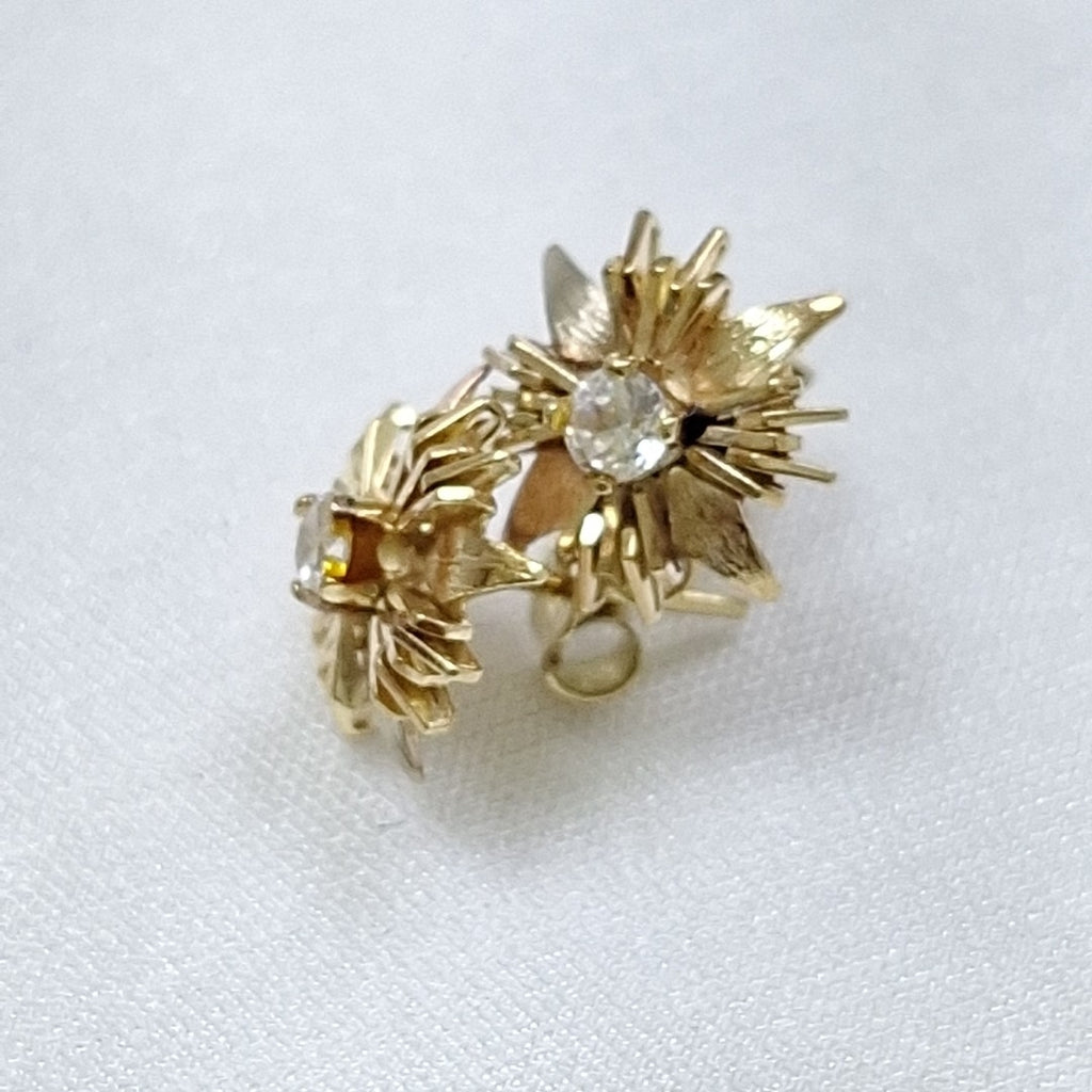 ARETES PAR ORO 14 K 2,30 GRMS (SEMINUEVO)