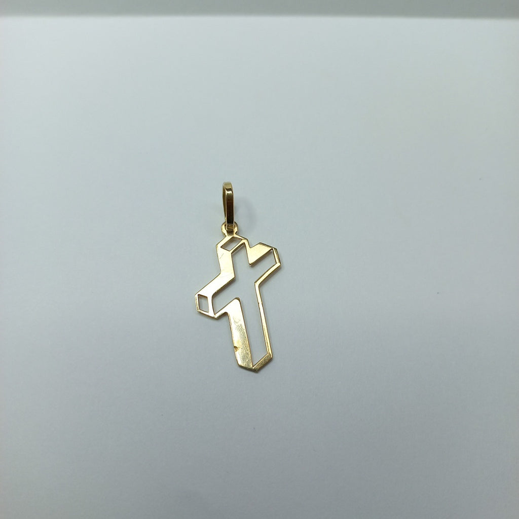 CRUZ,DIJE ORO 14 K 1,60 GRMS (SEMINUEVO)