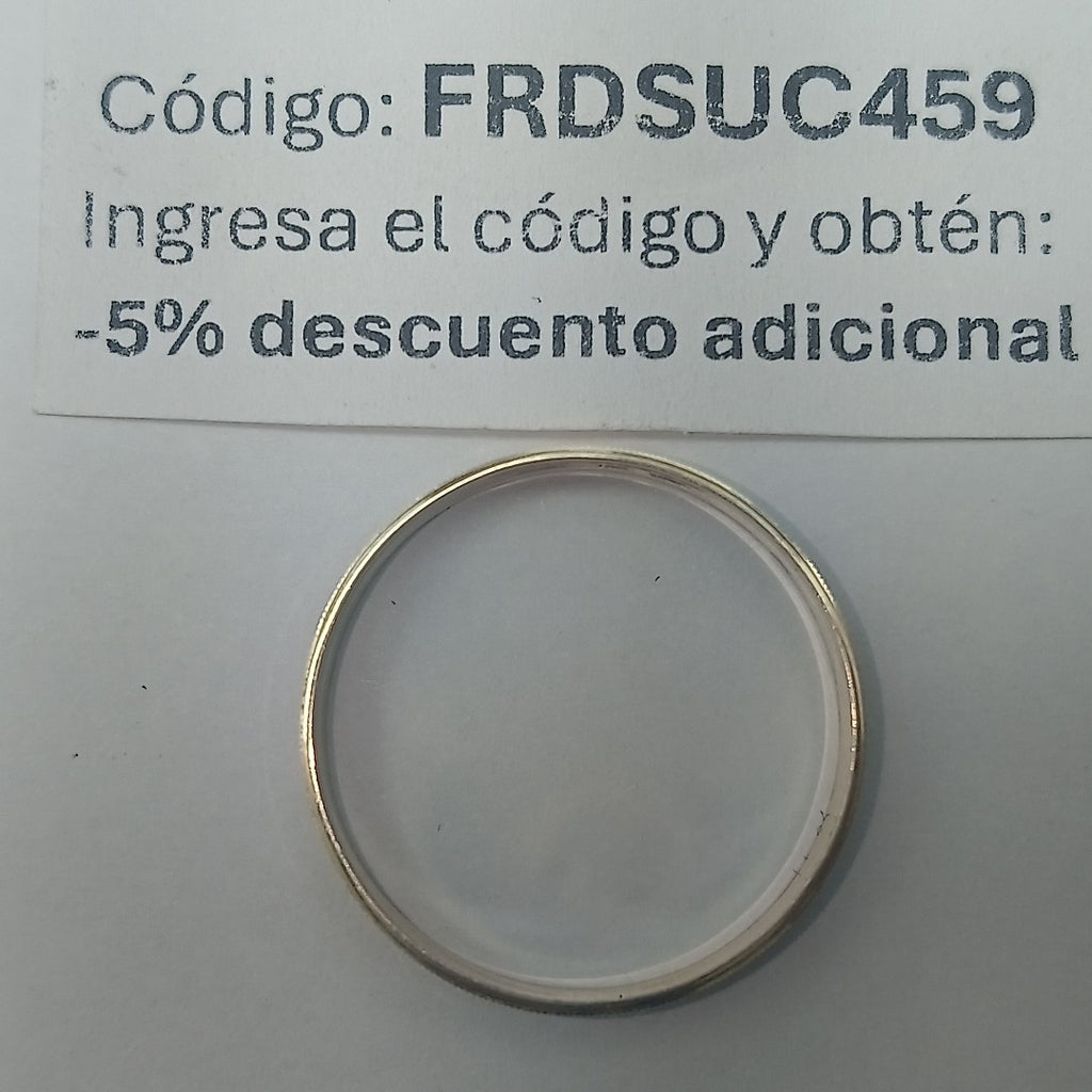 ARGOLLA ORO 10 K 1,70 GRMS (SEMINUEVO)