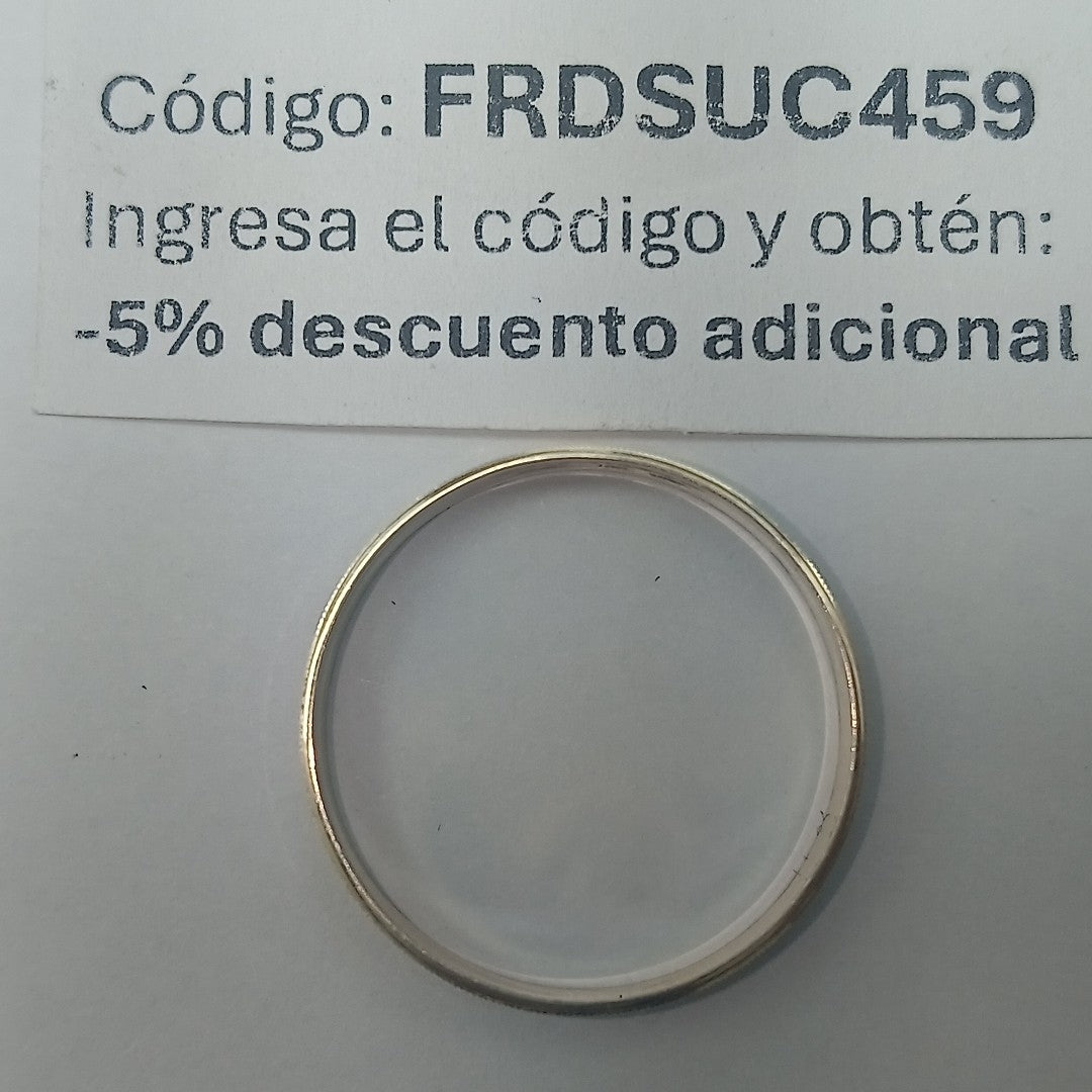 ARGOLLA ORO 10 K 1,70 GRMS (SEMINUEVO)
