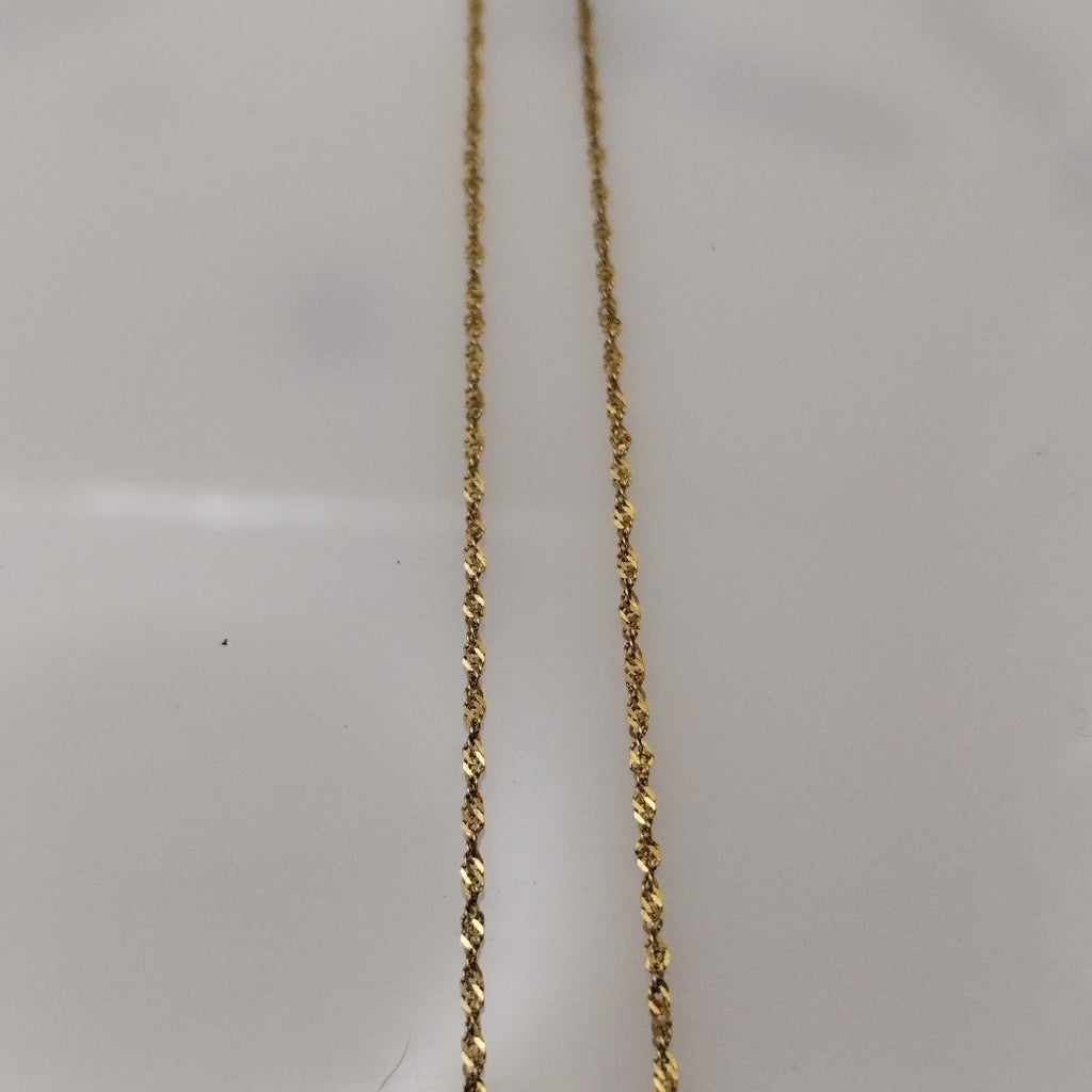 CADENA, DIJE ORO 10 K 2.1 GRMS (SEMINUEVO)
