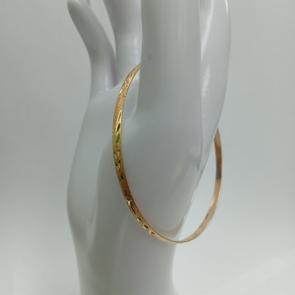 PULSERA RIGIDA ORO 14 K 3,40 GRMS (SEMINUEVO)