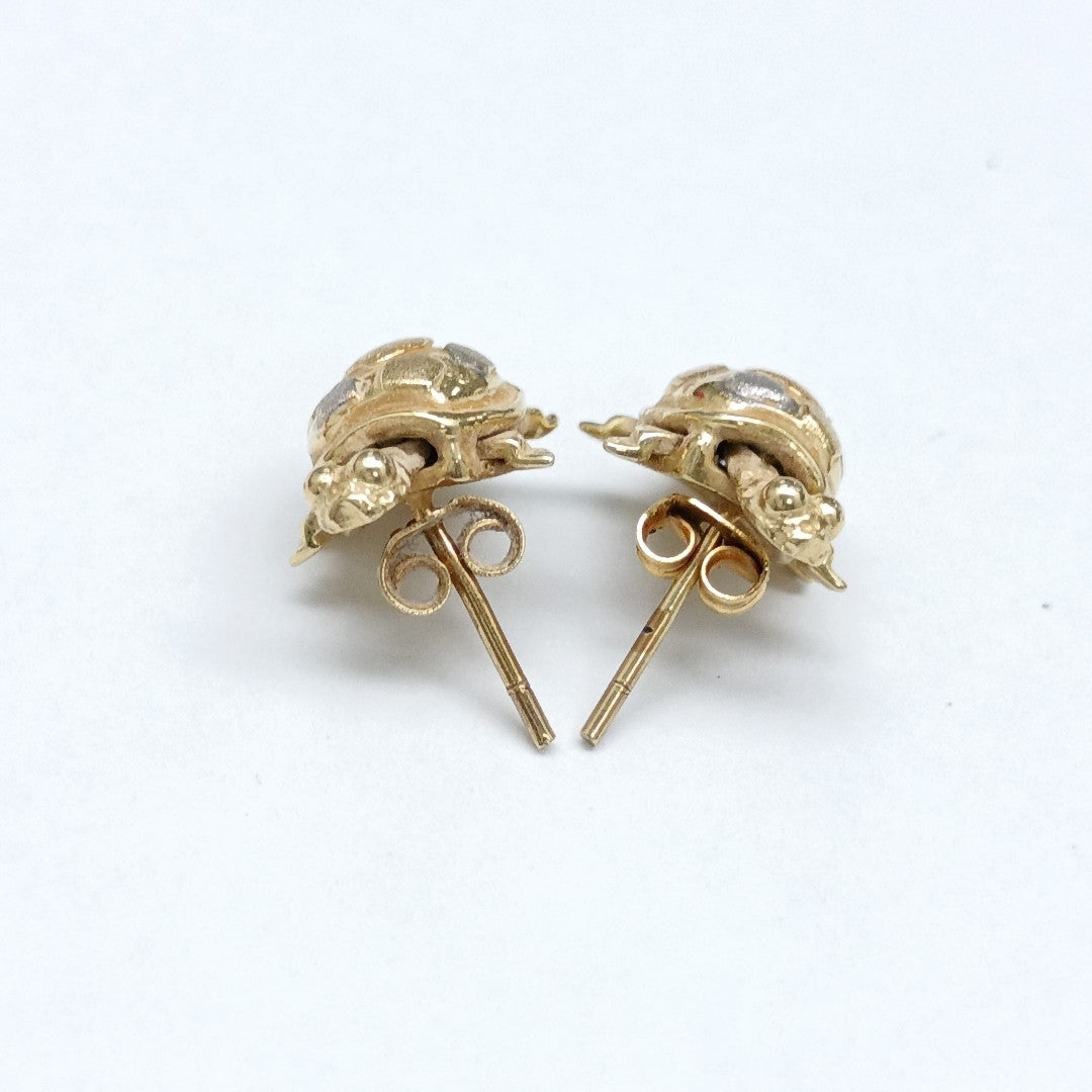 BROQUELES PAR ORO 14 K 4.1 GRMS (SEMINUEVO)