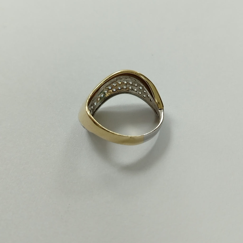 ANILLITO ORO COMBINADO 10 K 3.6 GRMS (SEMINUEVO)