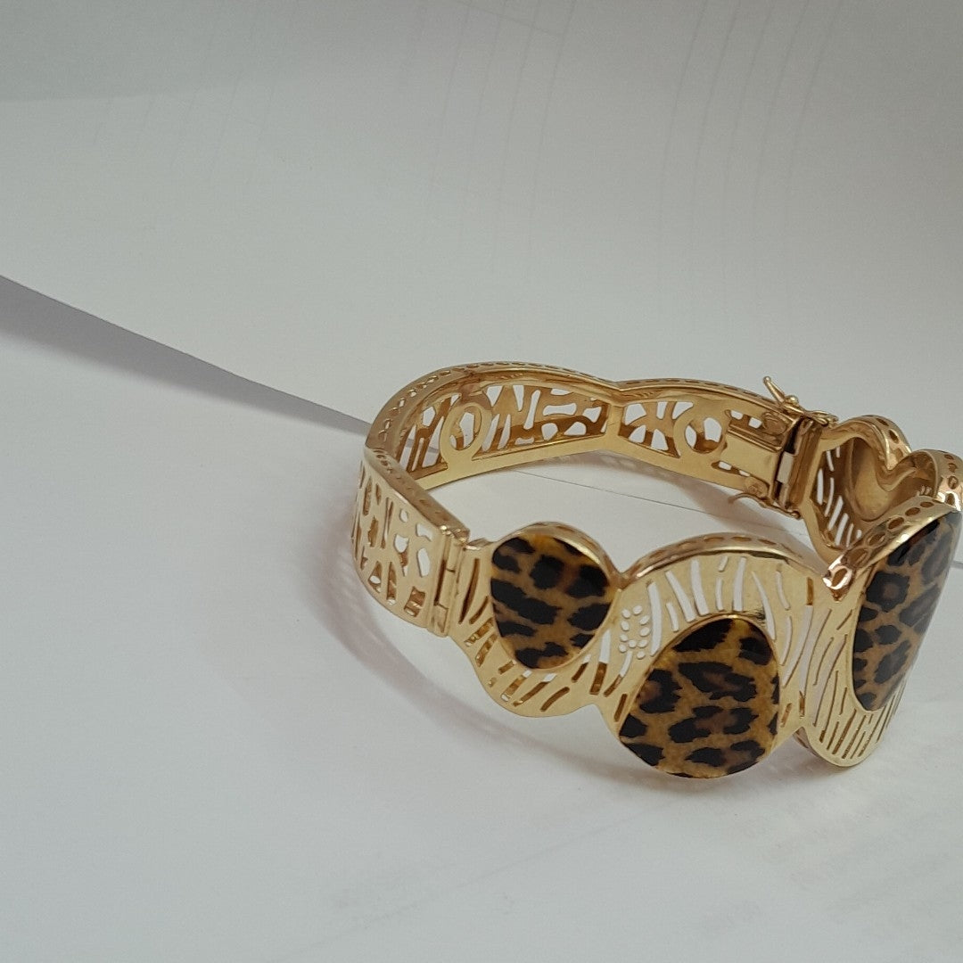 PULSERA RIGIDA ORO 14 K 21.7 GRMS (SEMINUEVO)