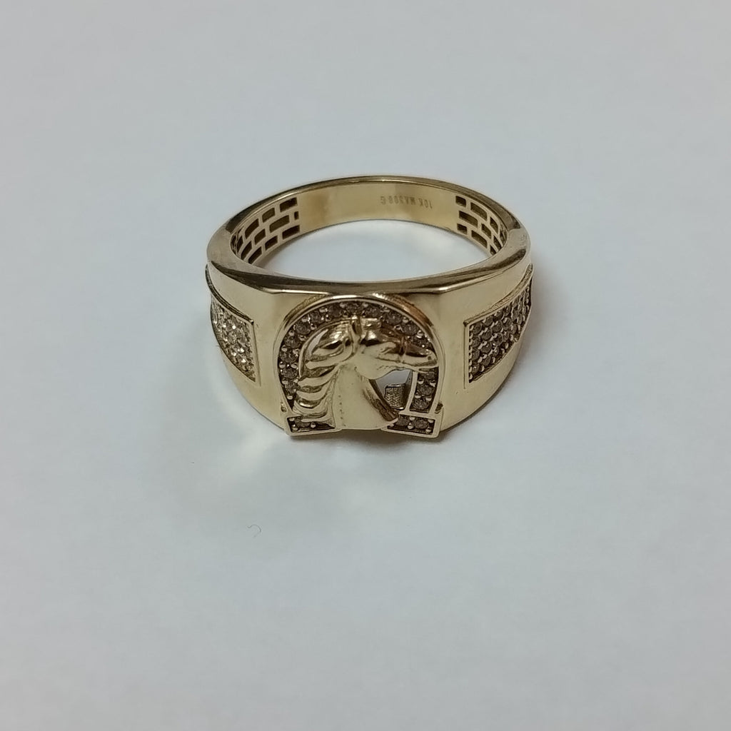 ANILLOS CABALLERO ORO 10K 5.4 (NUEVO)