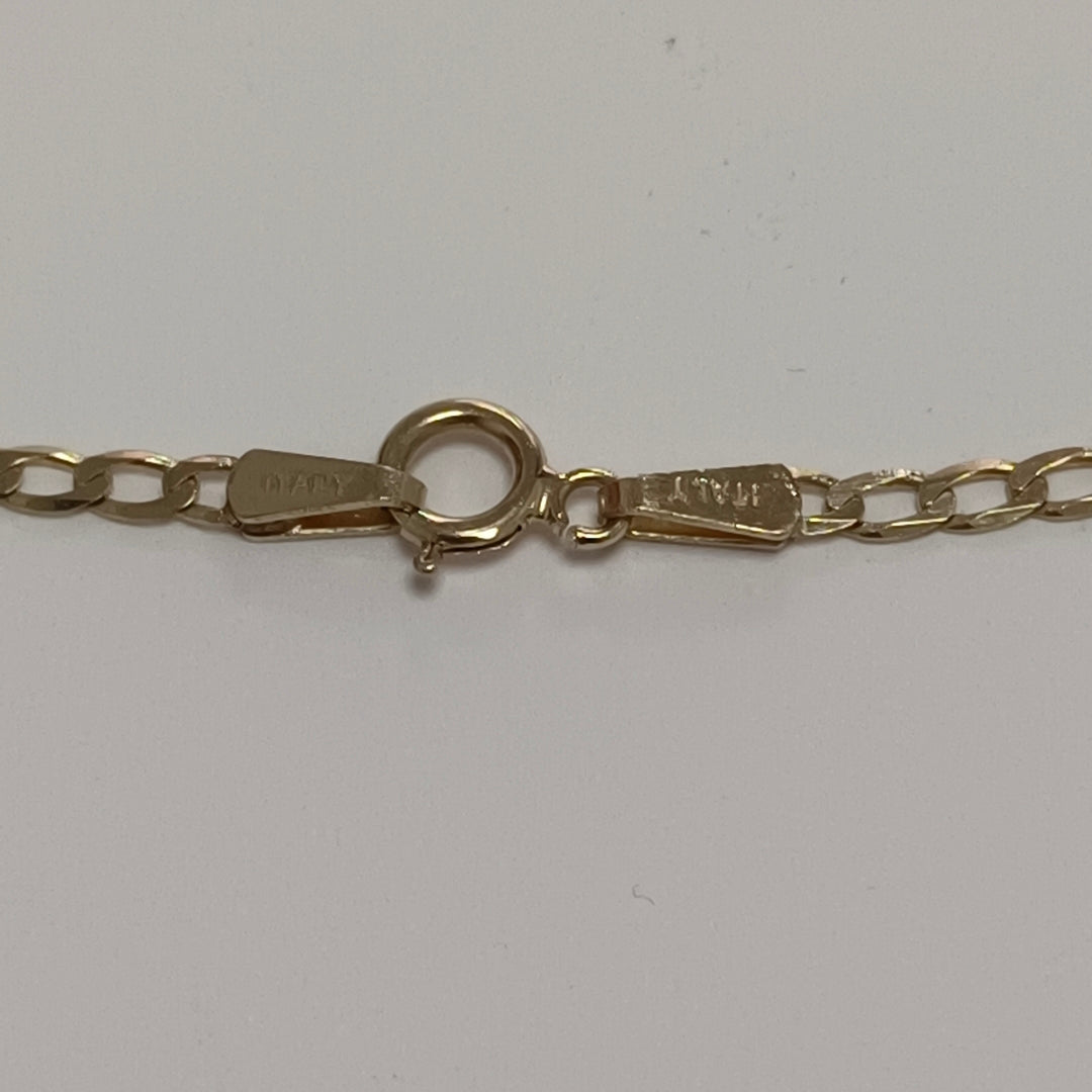 CADENA, DIJE ORO 14 K 3.5 GRMS (SEMINUEVO)