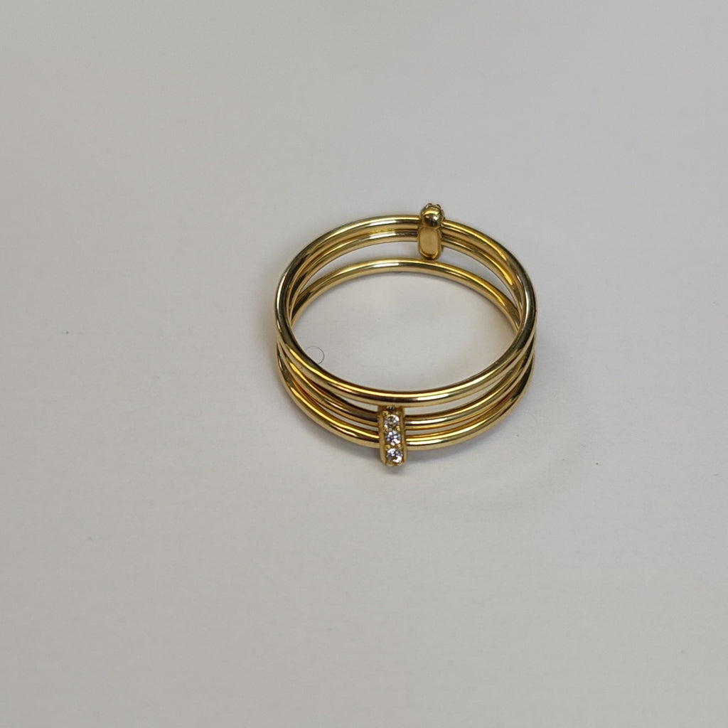 ANILLOS DAMA ORO 14K 1.4 (NUEVO)