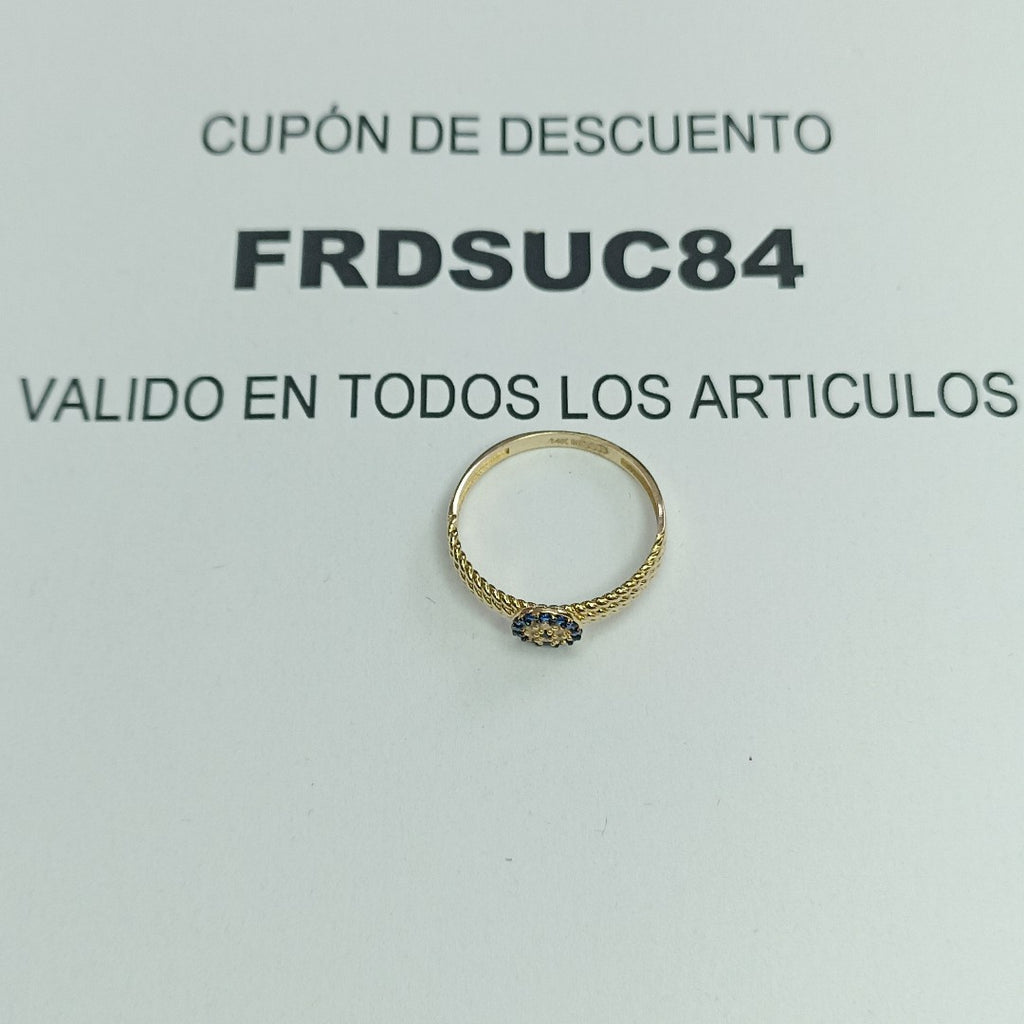 ANILLOS DAMA ORO 14K 1.6 (NUEVO)