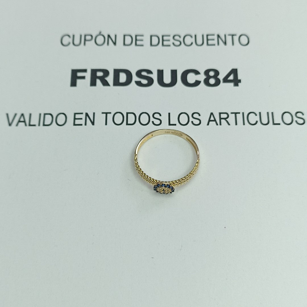 ANILLOS DAMA ORO 14K 1.6 (NUEVO)