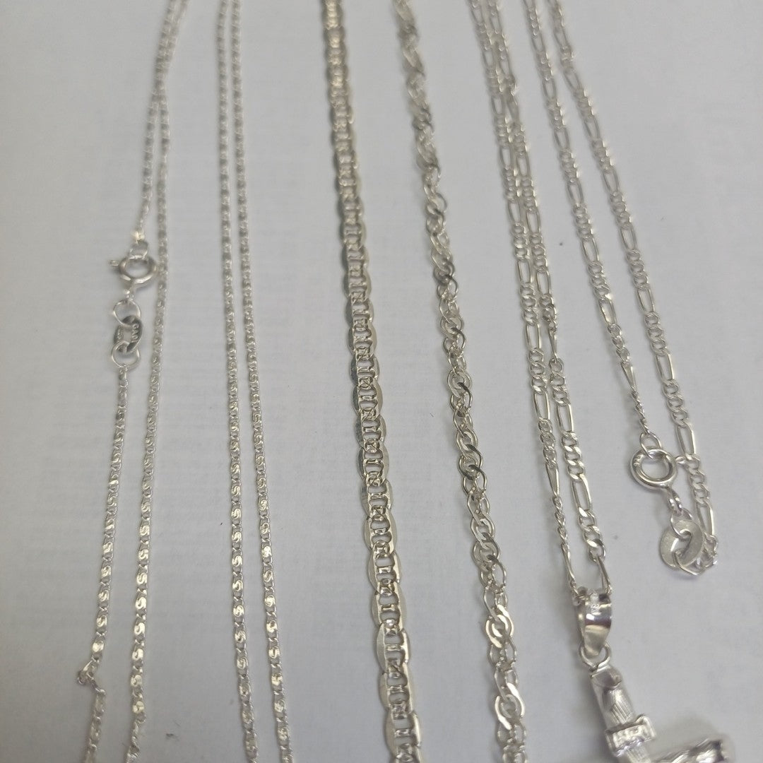 ANILLITO, CADENA, PULSERA PLATA 15.8 GRMS (SEMINUEVO)