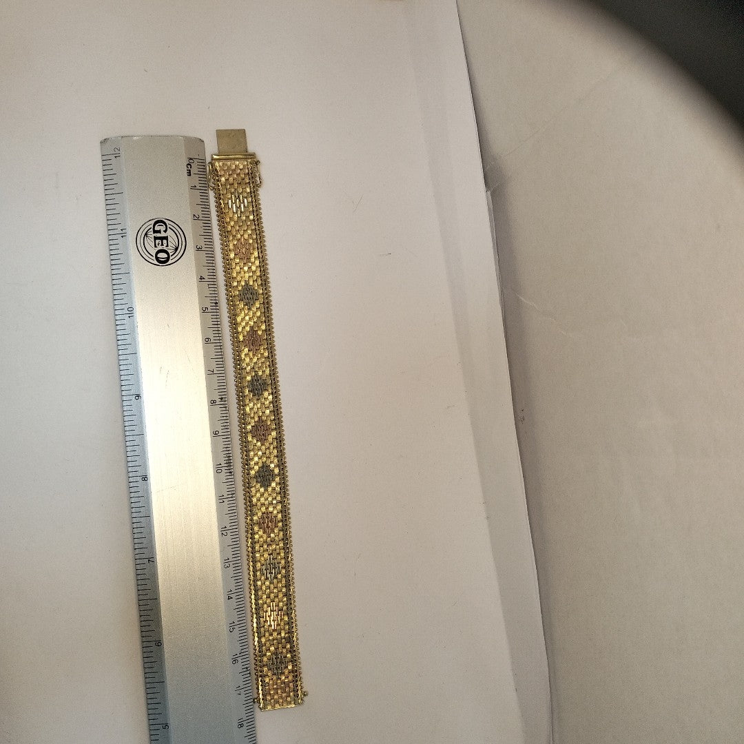 PULSERA ORO 10 K 27,50 GRMS (SEMINUEVO)