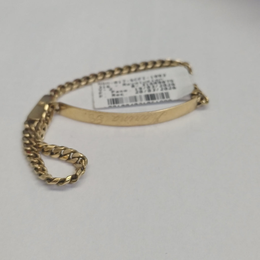 ESCLAVA ORO 14 K 8.6 GRMS (SEMINUEVO)