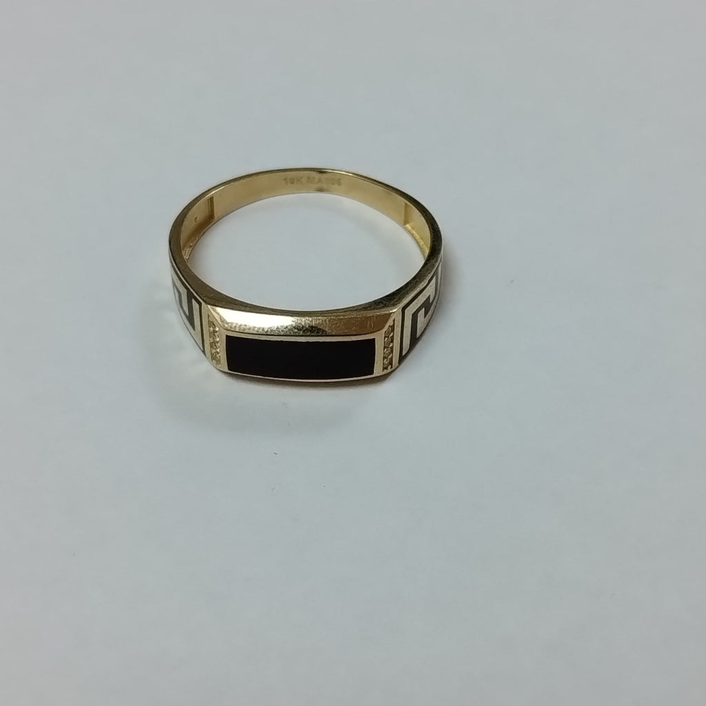 ANILLOS CABALLERO ORO 10K 2.9 (NUEVO)