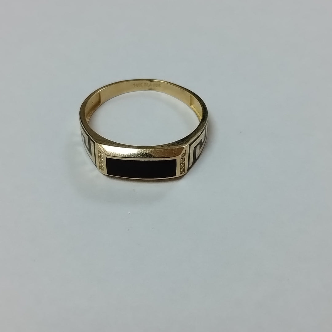 ANILLOS CABALLERO ORO 10K 2.9 (NUEVO)