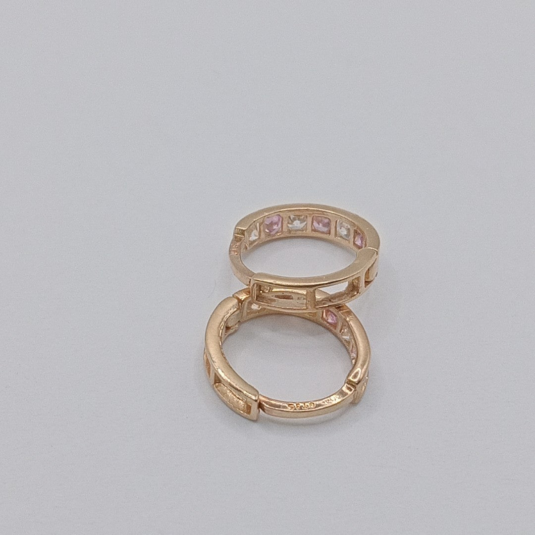 ARRACADAS PAR ORO 10 K 1.2 GRMS (SEMINUEVO)