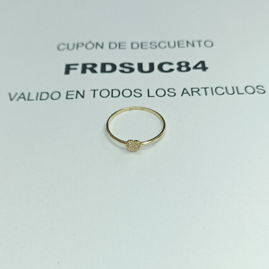 ANILLOS DAMA ORO 14K 0.8 (NUEVO)