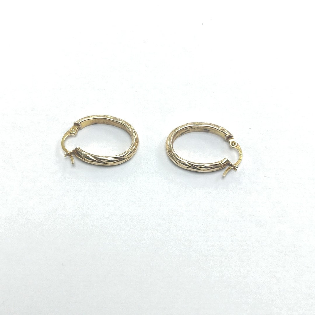 ARRACADAS PAR ORO 14 K 1.4 GRMS (SEMINUEVO)