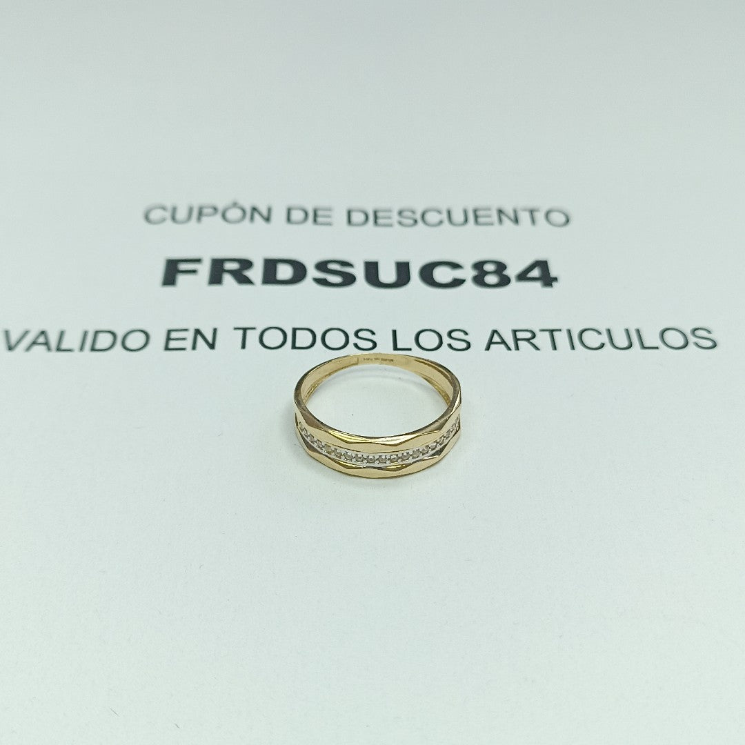 ANILLOS DAMA ORO 14K 1.6 (NUEVO)
