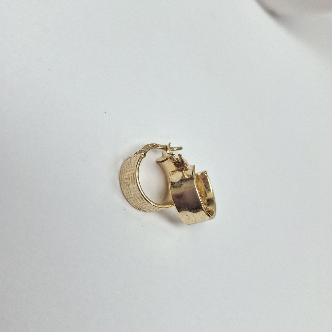 ARRACADAS ORO 14K 1.9 (NUEVO)