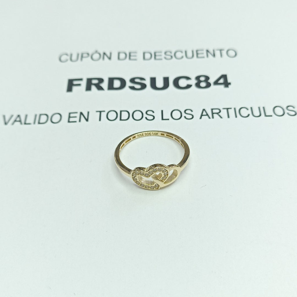 ANILLOS DAMA ORO 14K 1.5 (NUEVO)
