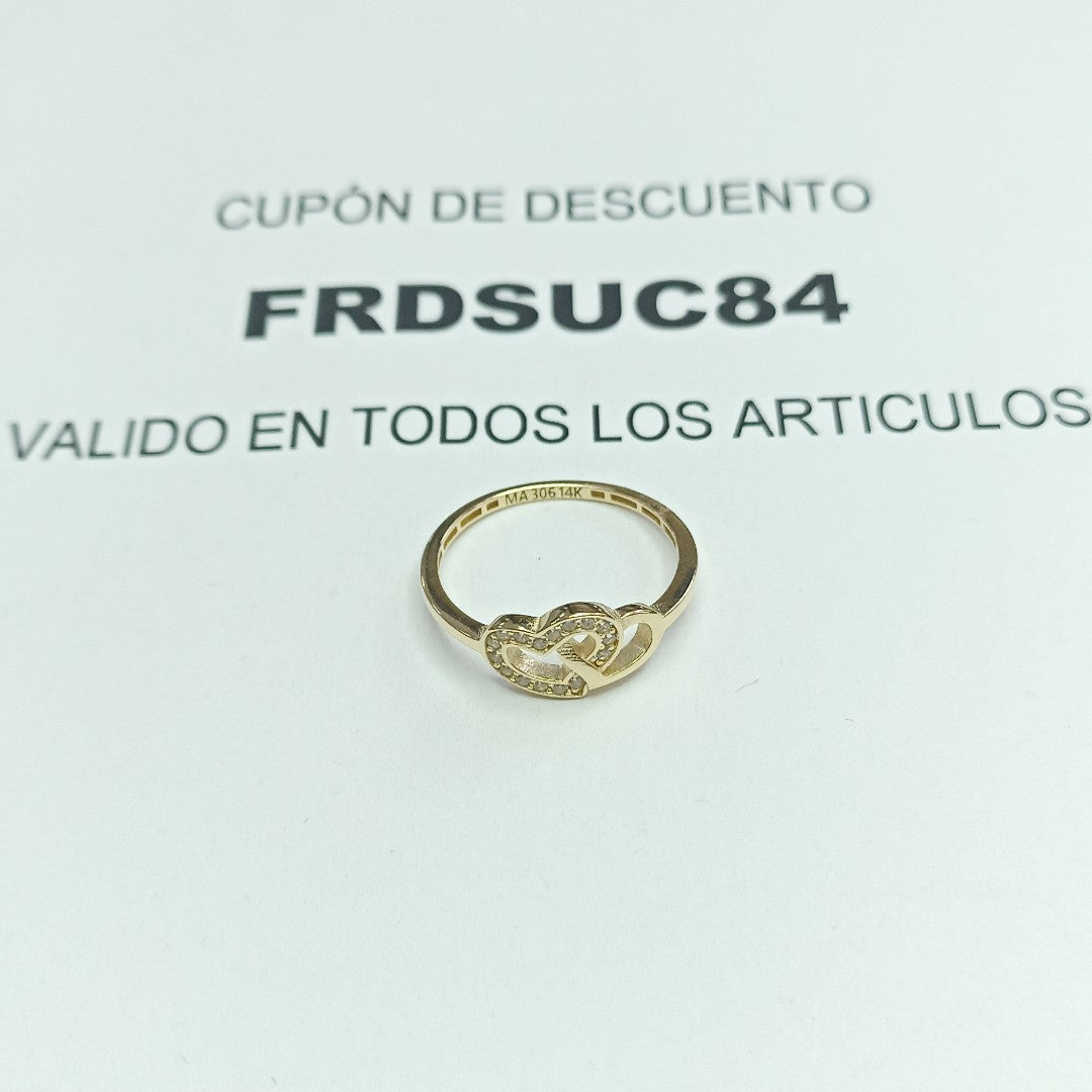 ANILLOS DAMA ORO 14K 1.5 (NUEVO)