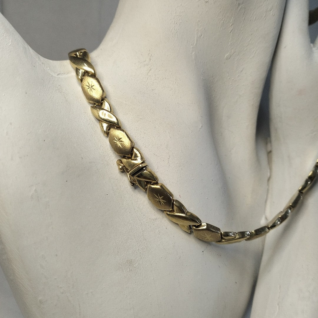 GARGANTILLA ORO 10 K 18,70 GRMS (SEMINUEVO)