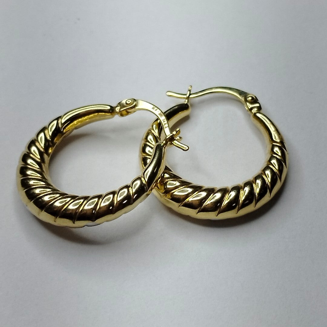 ARRACADAS ORO 14K 1.7 (NUEVO)