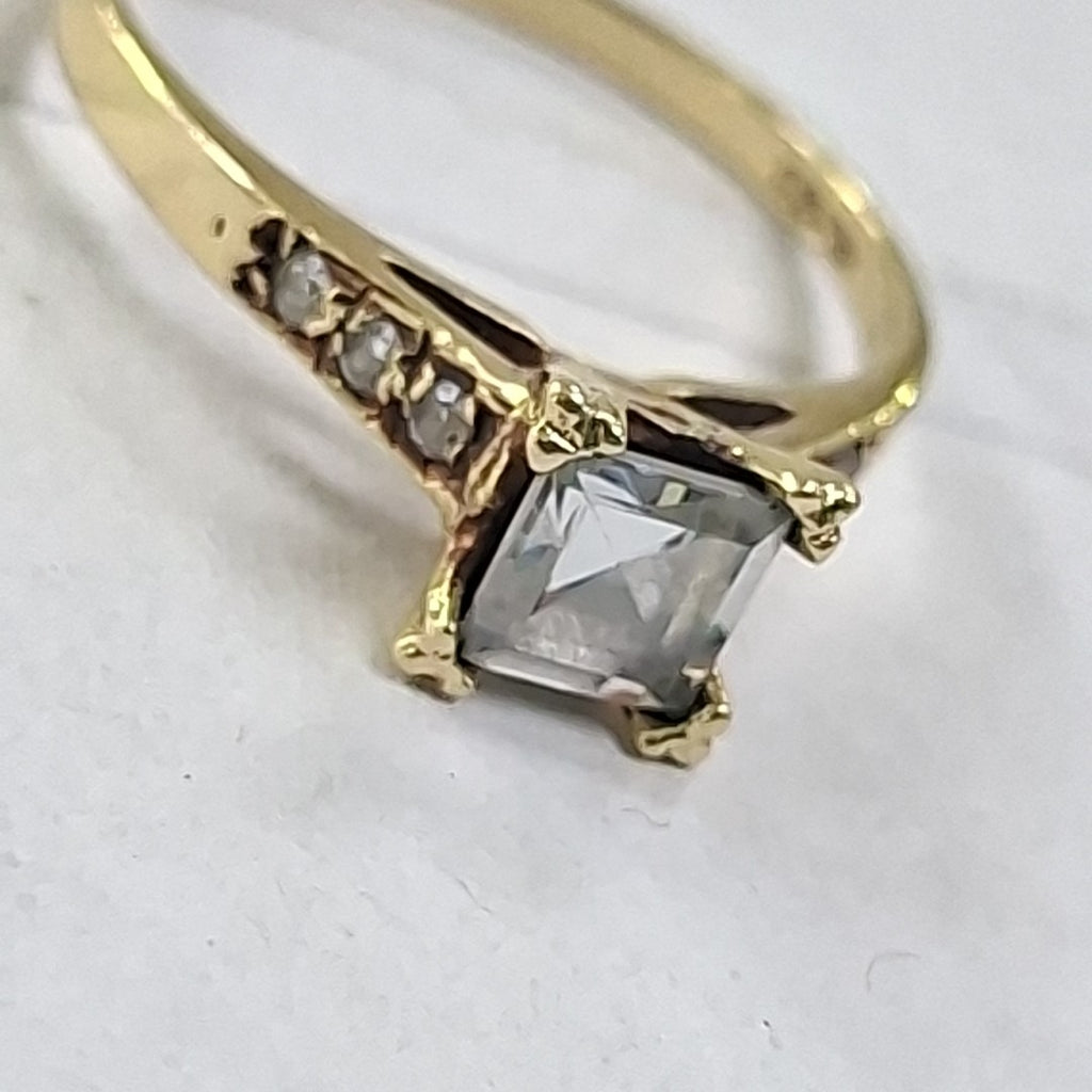 ANILLO ORO 14 K 2.3 GRMS (SEMINUEVO)