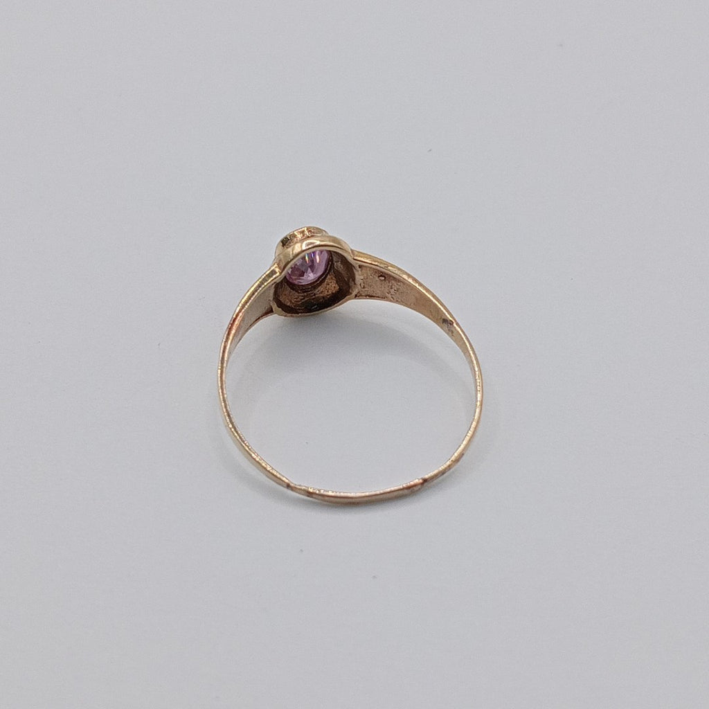 ANILLO DE GRADUACIÓN ORO 10 K 1.2 GRMS (SEMINUEVO)