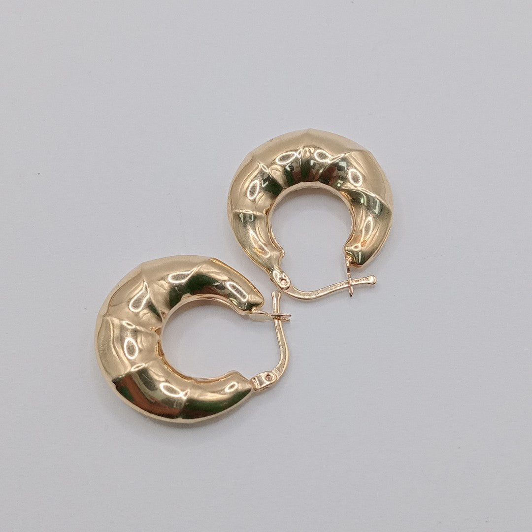 ARETES PAR ORO 14 K 3.7 GRMS (SEMINUEVO)